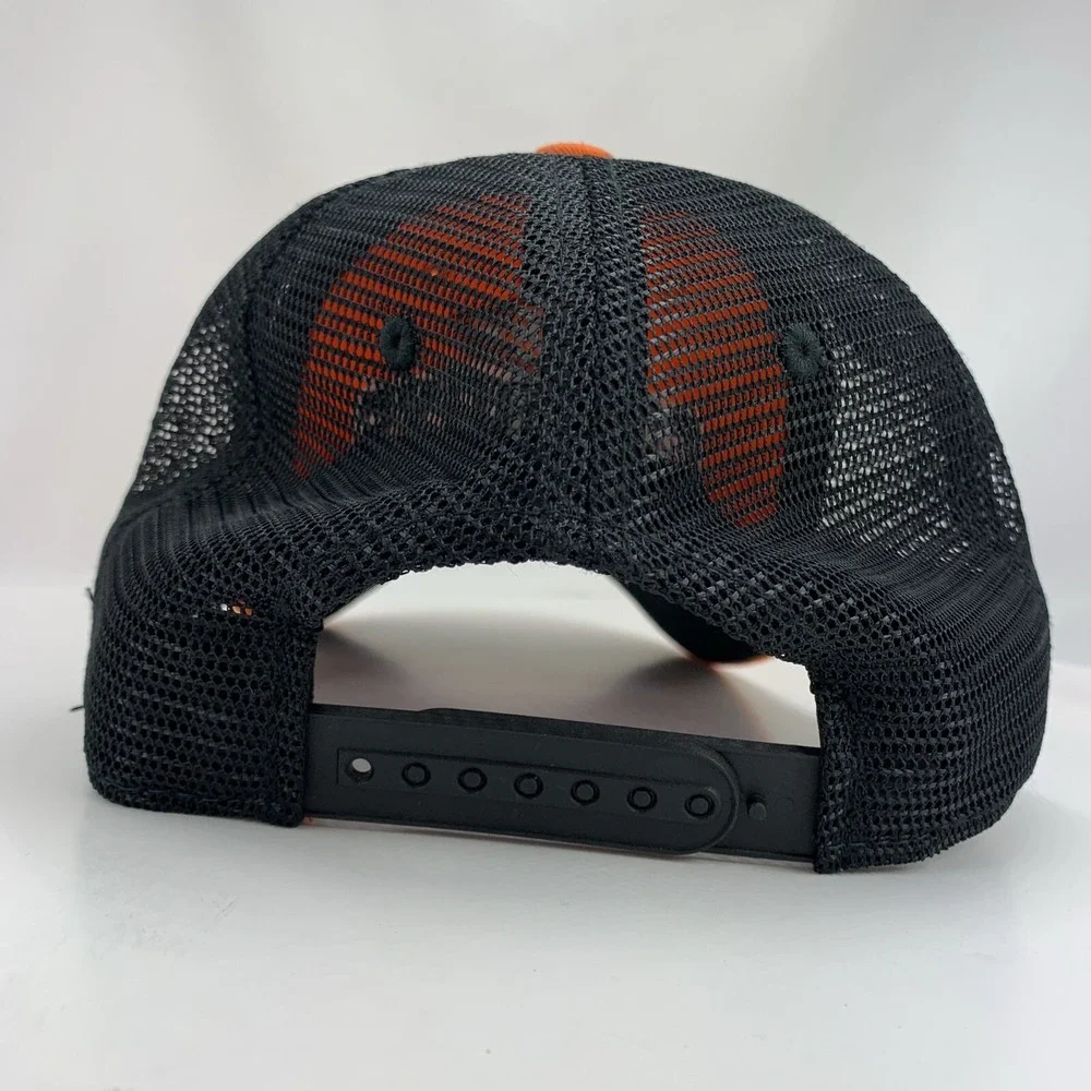Oklahoma State OSU Cowboys Hat Orange Black Mesh Captivating Snapback Ball Cap